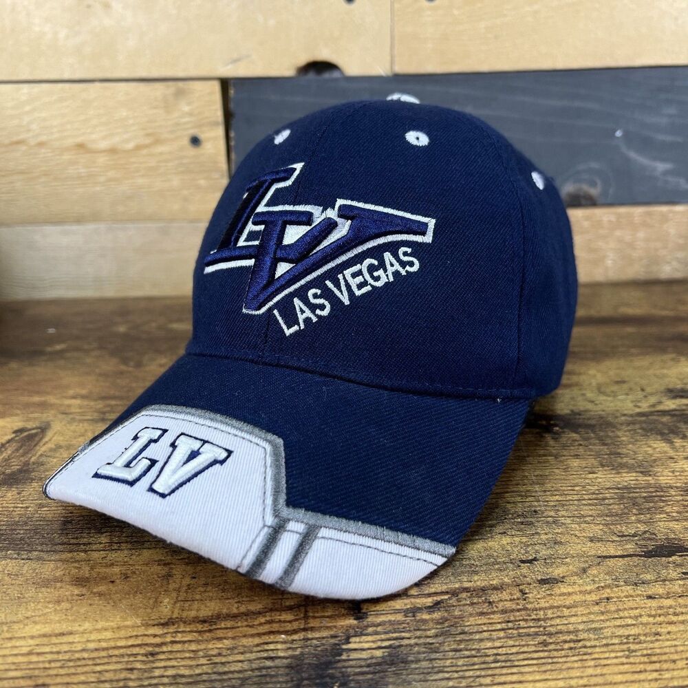 Las Vegas Chelona Souvenir Embroidered Blue Hat Adjustable Hat Baseball Cap
